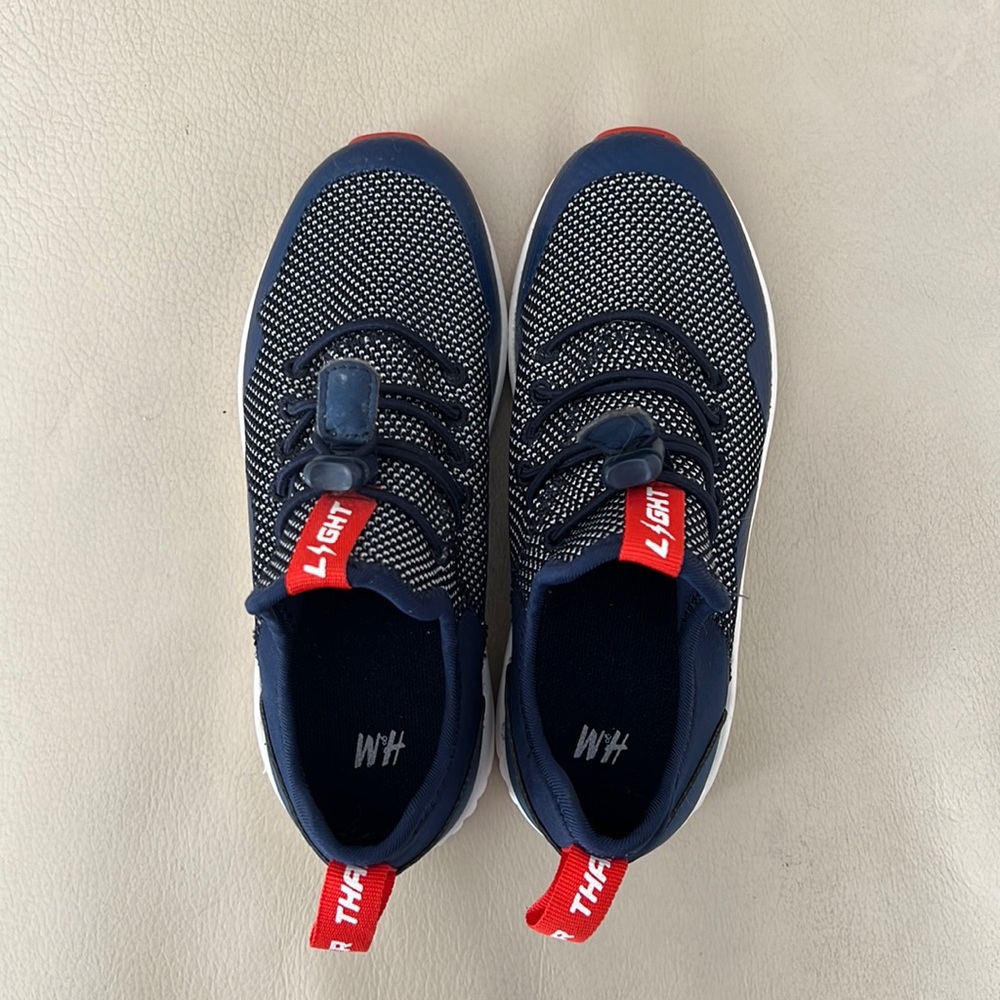 H&M Biys Blue Slide on Sneakers